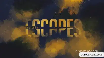 Thriller Drama Film Credit With Inks Effects Openers template preview