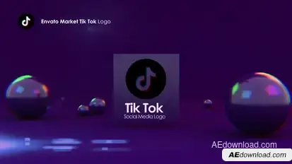Tiktok Logo Logo Stings template preview