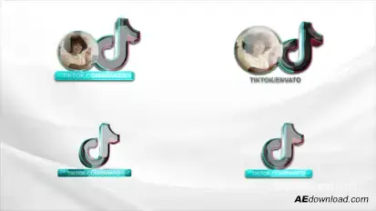 Tiktok Logo Opener ( No Plugin Required) Video Displays template preview