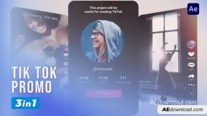 TikTok Promo | 3 in 1 Product Promo template preview