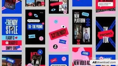 TikTok | Stories Pack Openers template preview