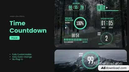 Time Countdown Elements template preview