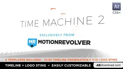 Time Machine 2 Video Displays template preview