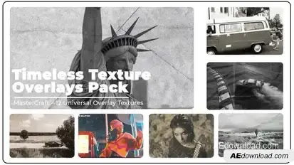 Timeless Texture Overlays Pack Elements template preview