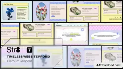 Timeless Website Promo Product Promo template preview
