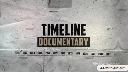 Timeline Documentary Promo Openers template preview