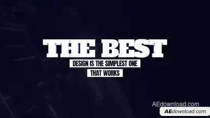 Title Animation Titles template preview