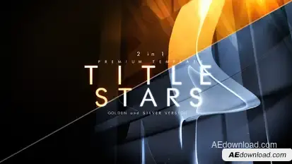 Title Stars Titles template preview