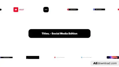 Titles - Social Media Edition Titles template preview