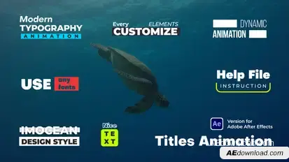 Titles Animation Titles template preview