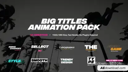Titles Animation Pack Titles template preview