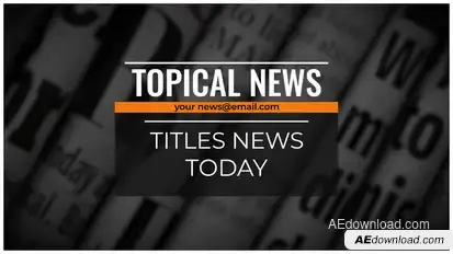 Titles News Titles template preview