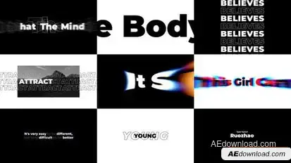 Titles Opener Openers template preview