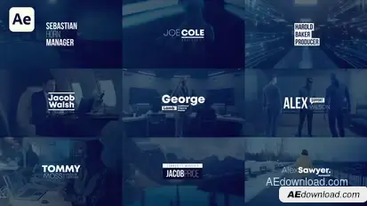 Titles Typography Pack Titles template preview
