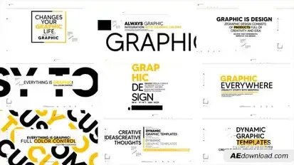 Titles Typography Version 4 Titles template preview