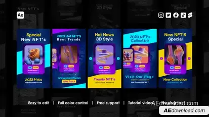 Token Instagram Reels Product Promo template preview