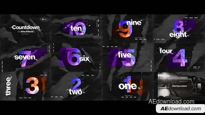 Top 10 Countdown Video Template Titles template preview