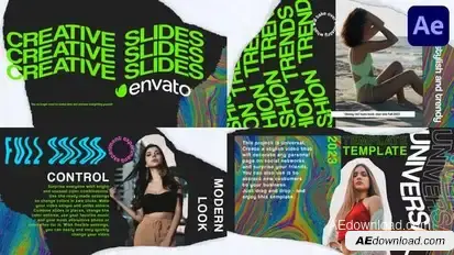 Torn Creative Slideshow for After Effects Openers template preview