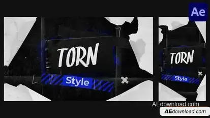 Videohive Torn for After Effects Openers template preview