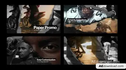 Torn Paper Promo & Transition Elements template preview