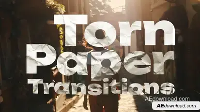 Torn Paper Transitions Elements template preview