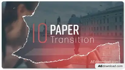 Torn Paper Transitions V2 broadcast-packages template preview
