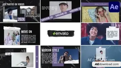 Torn Scenes for After Effects Openers template preview