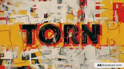 Torn Title Opener Openers template preview