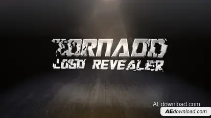 Tornado Logo Revealer Logo Stings template preview