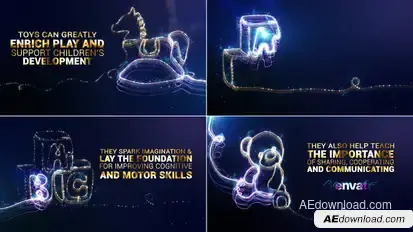 Toy Greetings // Toy Opener Openers template preview