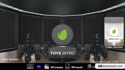 Toys Intro Logo Stings template preview