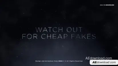 Trailer Titles template preview