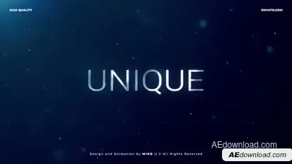 Trailer Titles template preview