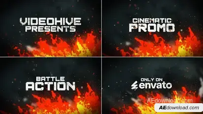 Trailer // Cinematic Trailer // Ultimate Fire Trailer Titles template preview