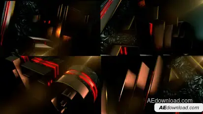 Trailer Gold Dark opener Openers template preview