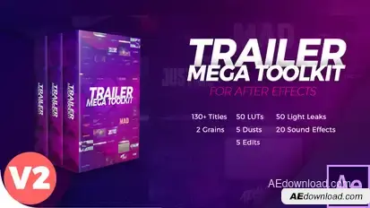 Trailer Mega Toolkit After Effects Openers template preview