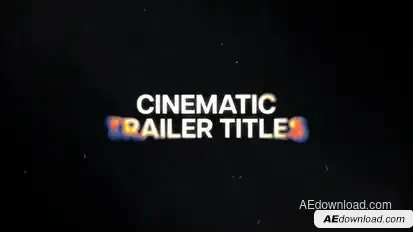 Trailer Titles Titles template preview