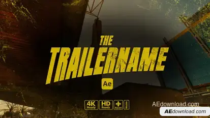 Trailer Titles Stretch Openers template preview