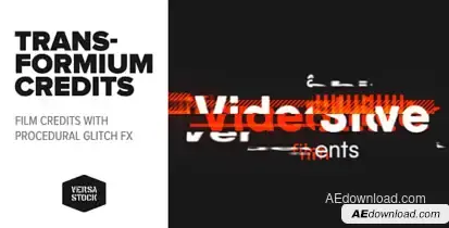 Transformium | Film Credits Titles template preview