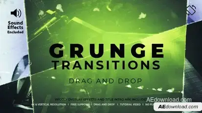 Paper Transition Elements template preview
