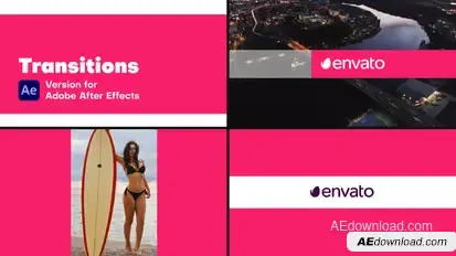 Transitions Elements template preview