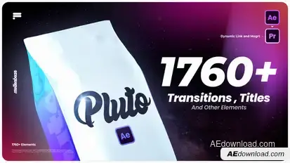 Transitions and Titles For After Effects Elements template preview
