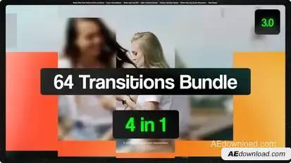 Transitions Bundle 3.0 Elements template preview
