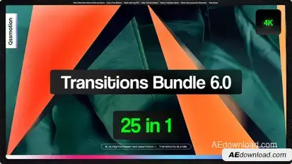 Transitions Bundle 6.0 Elements template preview