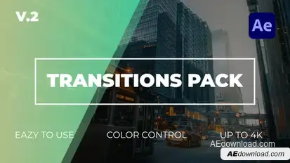 Transitions Pack | After Effect Elements template preview