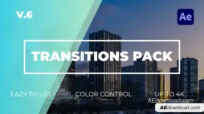 Transitions Pack | After Effect Elements template preview