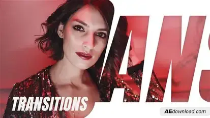 Transitions with Titles Elements template preview