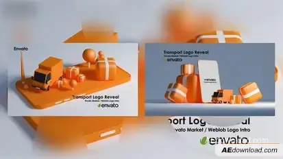 Transport Logo Reveal Logo Stings template preview