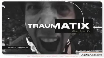 Traumatix Glitch Intro Openers template preview