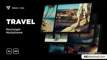 Travel Adventure | Rectangle Multyframe Openers template preview